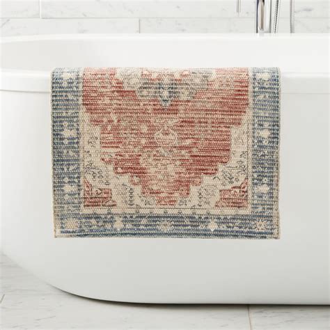 west elm bathroom|west elm heirloom bath mat.